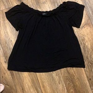 Black rue 21 crop top XS